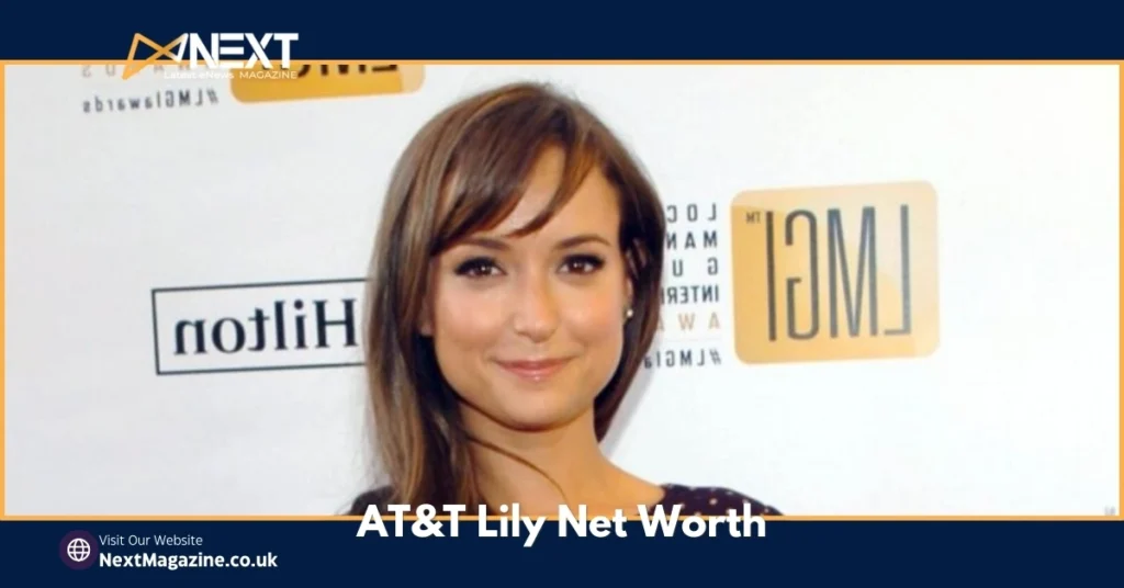 AT&T Lily Net Worth, known as AT&T's Lily, at a media event showcasing her rise to a $5 million net worth