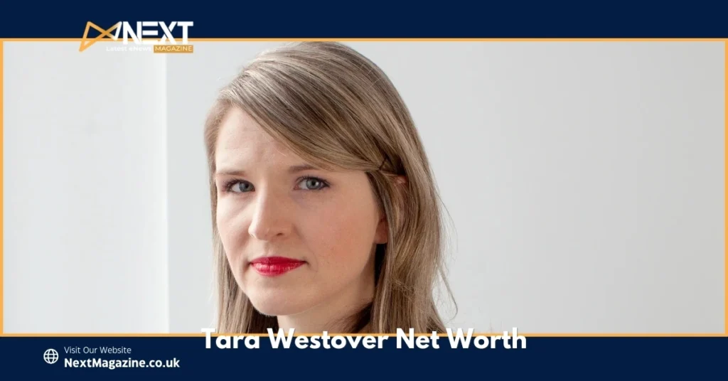 A professional portrait of Tara Westover Net Worth with light-colored hair, representing her success and accomplishments as an author and educator.
