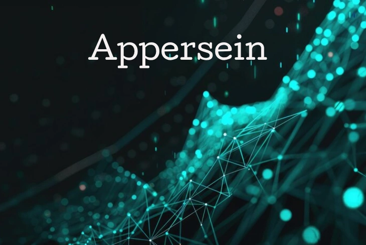 Legal document with 'appersein' crossed out and 'appear sein' written above, illustrating the common misspelling correction. appersein