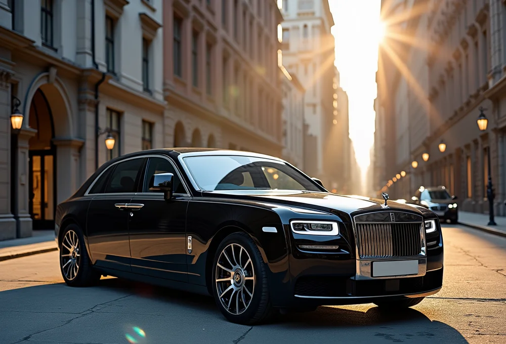 Make1m Rolls Royce Ghost luxury sedan showcasing elegant design and powerful performance