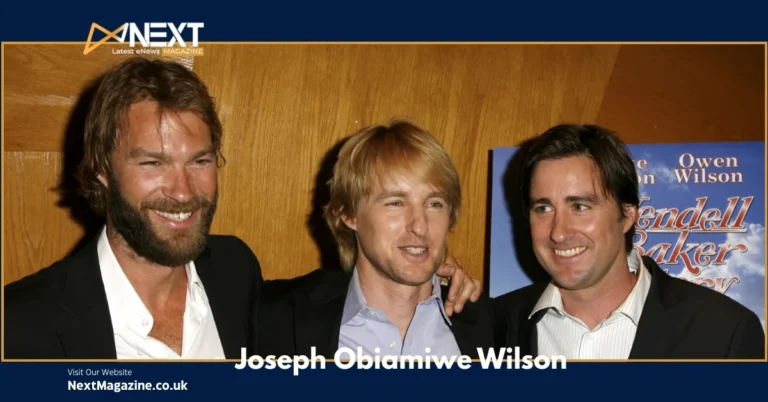 Joseph Obiamiwe Wilson standing with his father Andrew Wilson at a public event, highlighting the bond between the celebrity father and son.