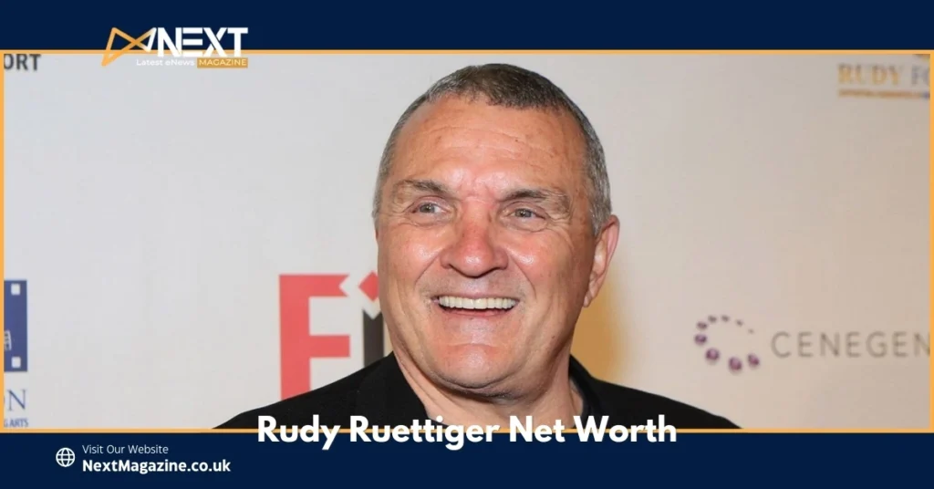 Estimated Rudy Ruettiger Net Worth he is smiling at a media event, former Notre Dame football player and motivational speaker