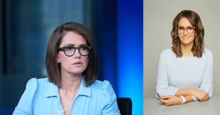 Jessica Tarlov Fox News host discussing net worth and salary during TV appearance