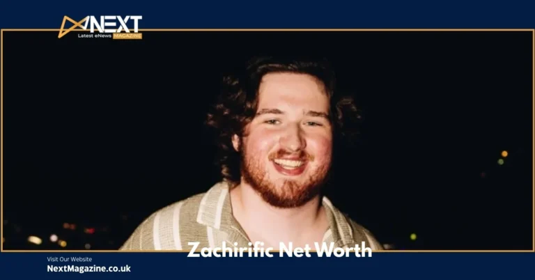 Zachirific Net Worth-social media influencer in a striped shirt at night, featured in a Next Magazine article about his financial journey.