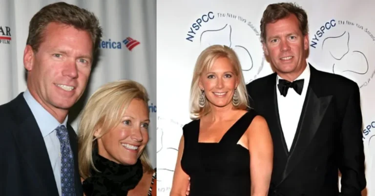 Mary Joan Hansen with Chris Hansen at formal event before their divorce