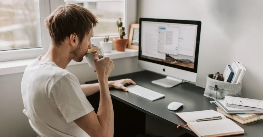 Remote creative team members working together online to enhance productivity through digital collaboration tools