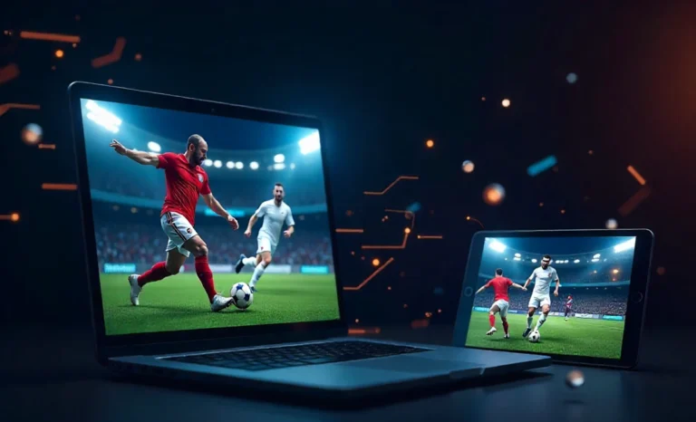 Crackstreams 2.0 streaming NFL game on a smartphone screen