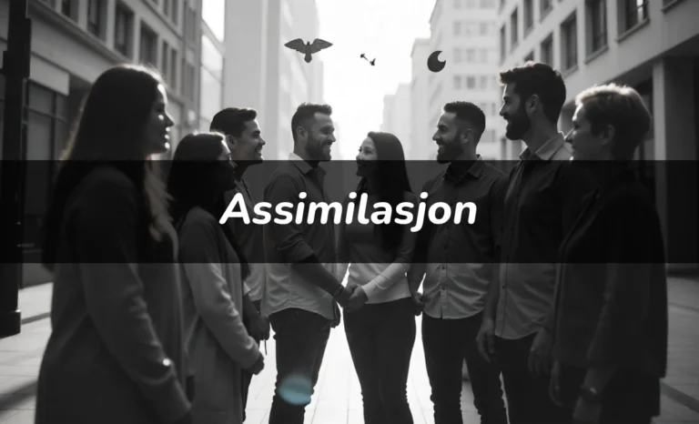 People from different cultures integrating successfully through Assimilasjon process in modern society