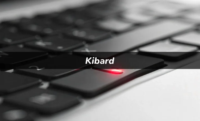 Kibard keyboard misspelling demonstration on computer keyboard showing common typing error patterns
