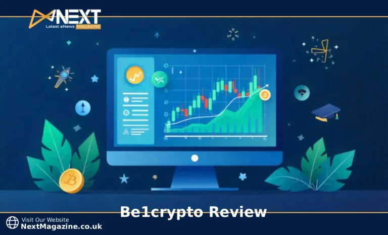 Be1crypto review dashboard showing cryptocurrency trading platform interface with security features and market analysis tools