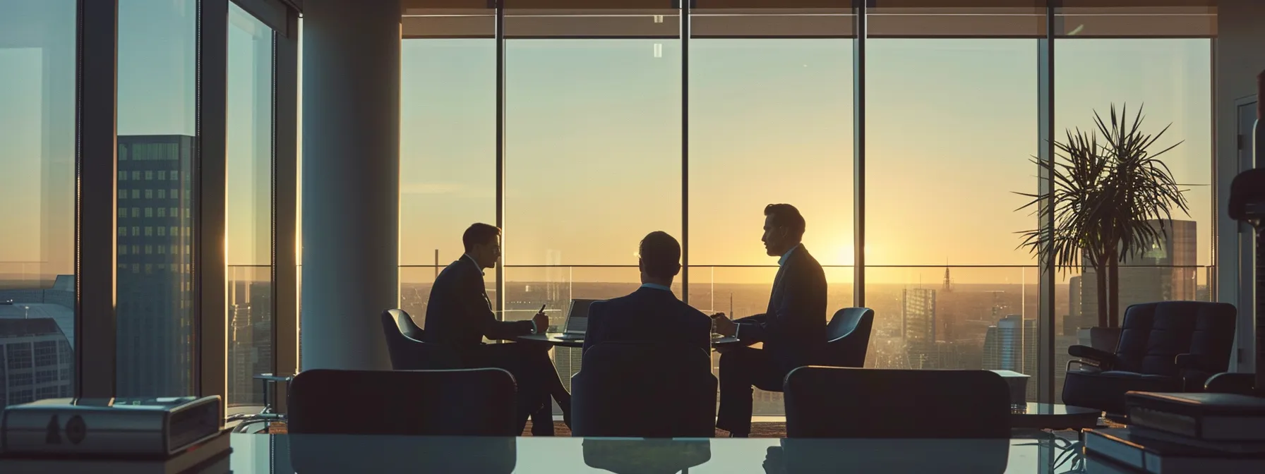Account Planning Best Practices - Business - Next Magazine Businessmen sitting at a desk discussing the top account planning best practices