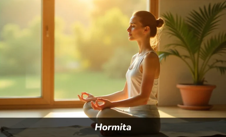 Woman achieving balanced hormones through natural wellness practices and healthy lifestyle habits