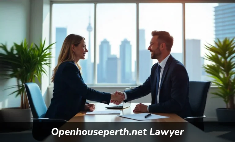openhouseperth.net lawyer consulting with client in Perth legal office for property and family law services
