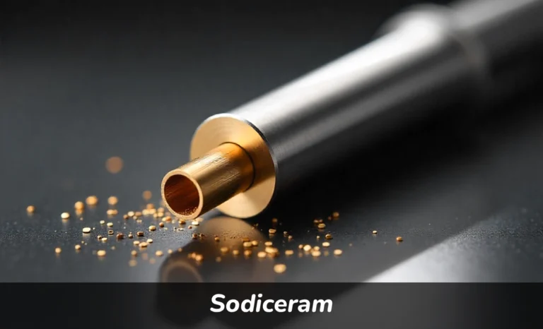 Sodiceram ceramic coated EDM electrode showing protective surface treatment for manufacturing precision components