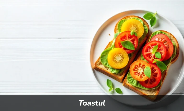 Toastul breakfast with fresh berries and almond butter on golden toast