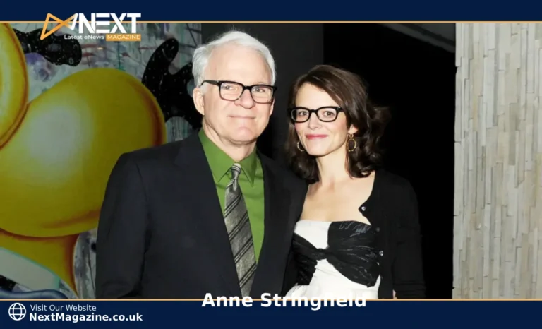 Anne Stringfield with husband Steve Martin at a rare public event