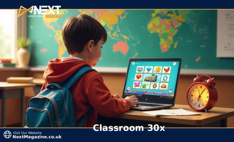 Student using Classroom 30x unblocked games on school Chromebook during break time in classroom