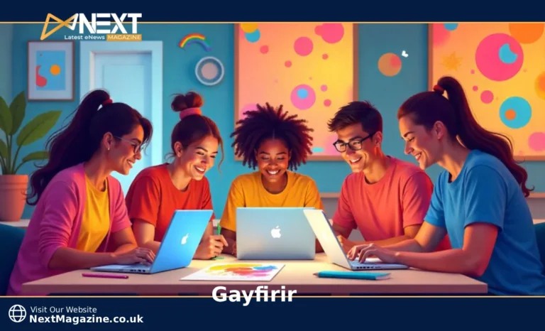 What Is Gayfirir? Origins, Meaning, and Cultural Impact Gayfirir identity concept showing diverse LGBTQ+ individuals expressing creativity and fluidity through digital art and community connection