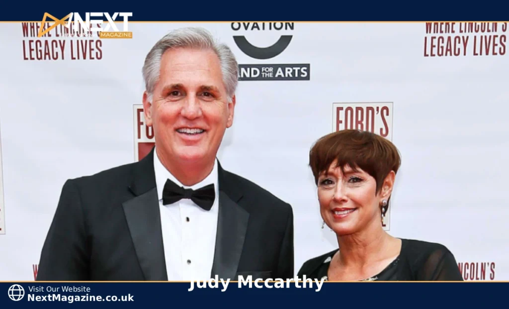 Judy McCarthy with husband Kevin McCarthy at political event