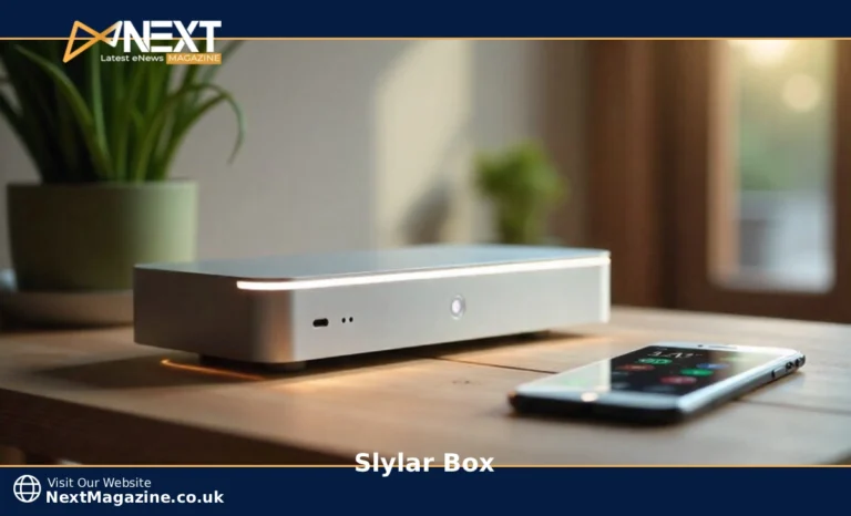 Slylar Box Guide: Features, Price, and Real Benefits Slylar Box smart storage container with biometric lock and smartphone app control in modern home