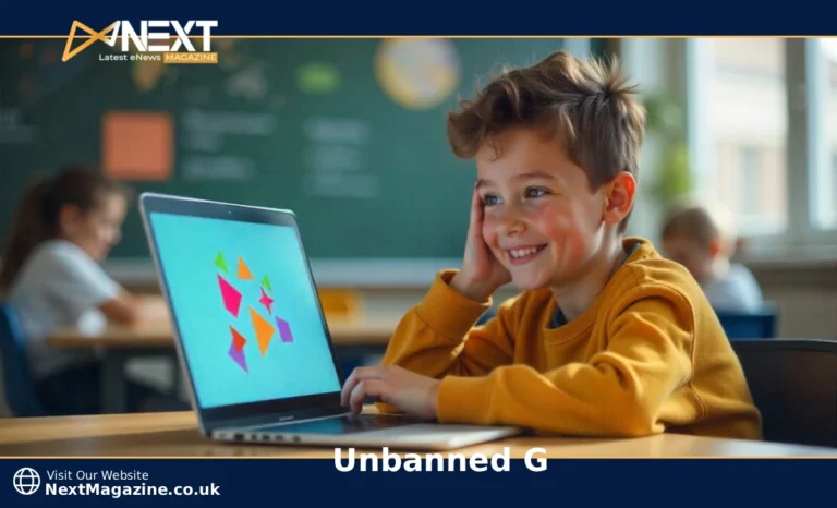 Student playing Unbanned G unblocked games safely on school Chromebook during break time