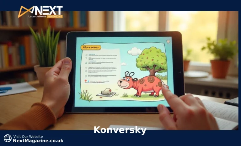 Konversky unified workspace platform interface showing messaging, tasks, and team collaboration tools in one dashboard