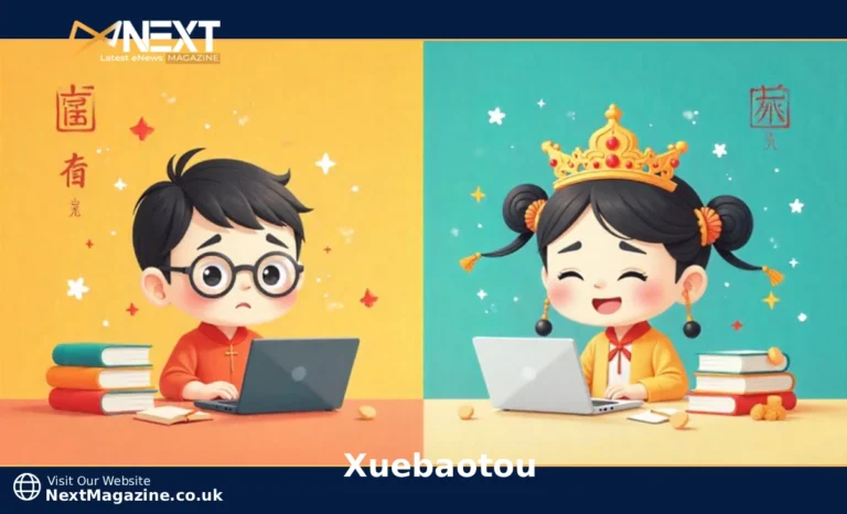 Xuebaotou Explained: What This Chinese Term Really Means Xuebaotou meaning illustrated with student mascot character and traditional Chinese ornamental headdress showing two different cultural interpretations