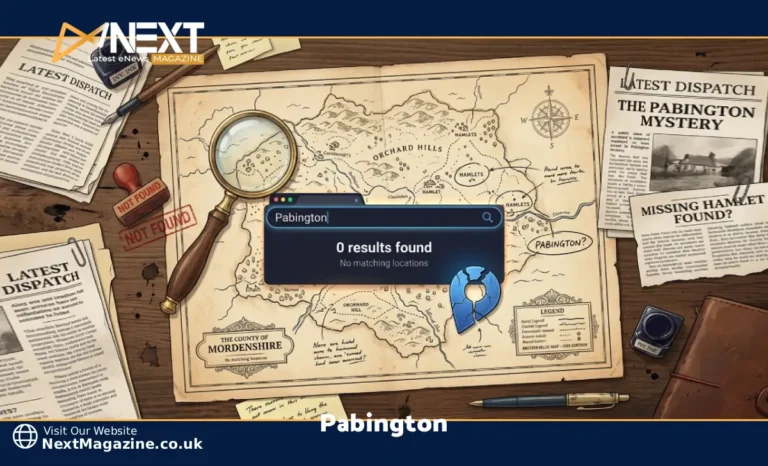 what is Pabington — internet phenomenon explained with map and search results showing no location found