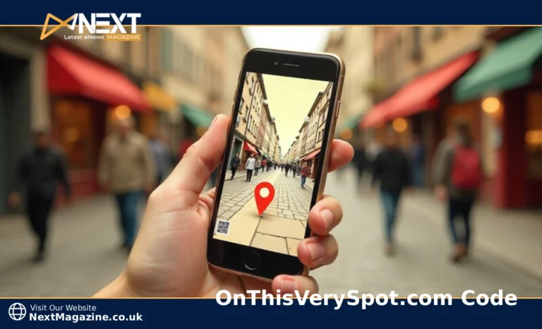 OnThisVerySpot.com Code: How Location Codes Unlock History Smartphone showing onthisveryspot code interface with historical location marker and QR code for accessing location-based history