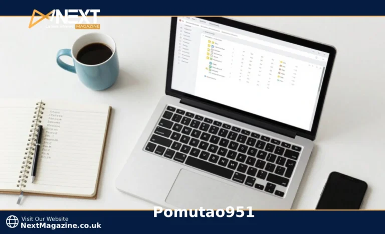 What Is Pomutao951 and How Can It Organize Your Workflow pomutao951 project organization system showing labeled folders and files on laptop screen with notebook