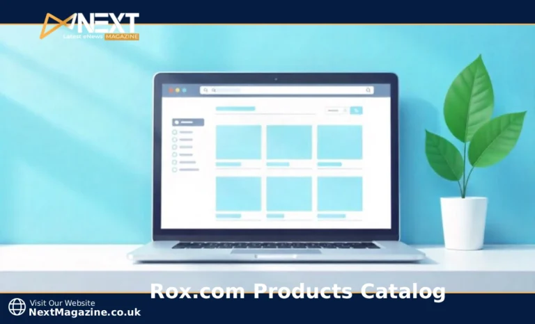 Person browsing Rox.com Products Catalog on laptop using search filters and category navigation tools