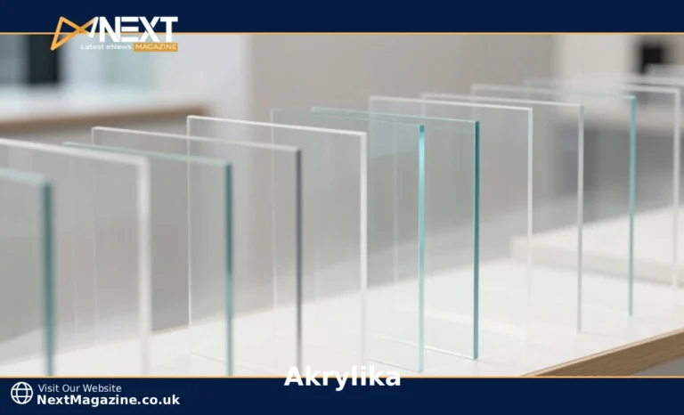 Akrylika Guide: Properties, Uses, and Benefits Explained Akrylika transparent acrylic sheet material used in modern office interior design with glass alternative properties