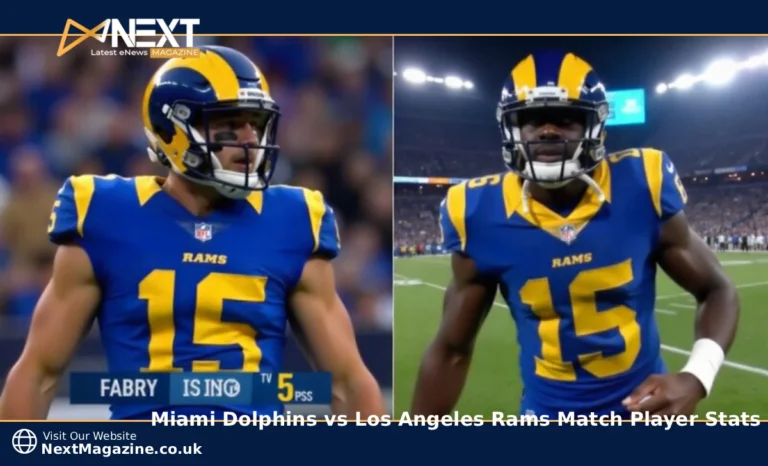 Miami Dolphins vs Los Angeles Rams player stats comparison showing Tagovailoa and Stafford quarterback performance from November 2024 game