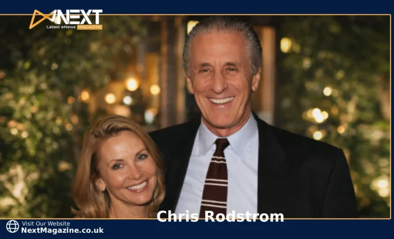 Chris Rodstrom with Pat Riley at basketball event