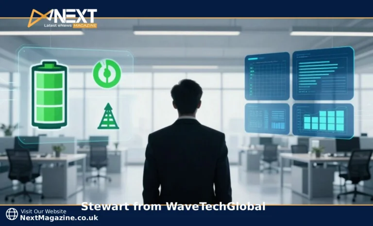 Who Is Stewart from WaveTechGlobal? A Straightforward Look at the Tech Leader and His Company Stewart from WaveTechGlobal tech leader with energy technology and smart grid systems in modern office setting
