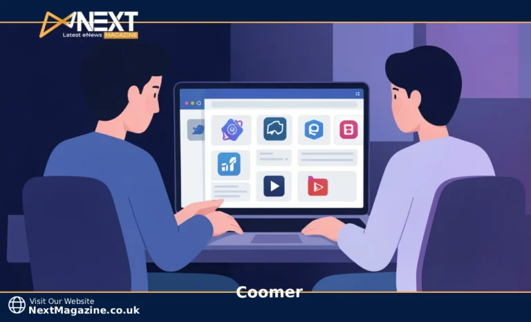 A person browsing coomer.su alternatives on a laptop with multiple content platform tabs open
