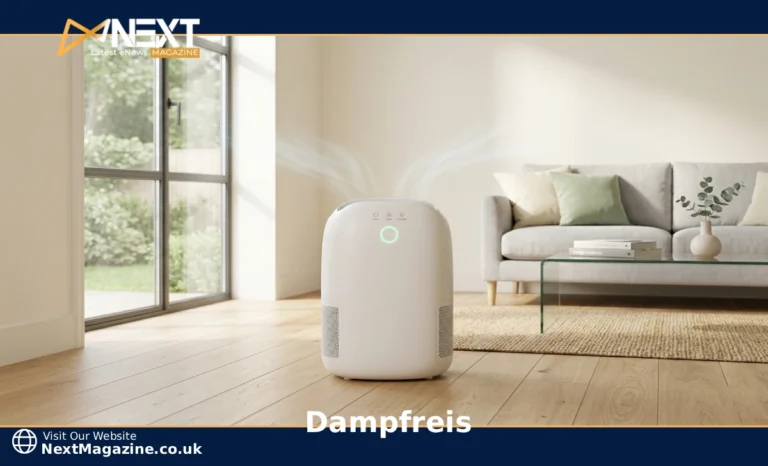 Dampfreis: How This Smart Air Purifier and Dehumidifier Improves Indoor Air Quality (Honest Guide) Dampfreis smart air purifier and dehumidifier placed in a clean, well-lit living room improving indoor air quality