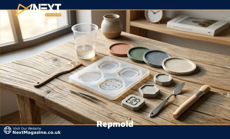 Repmold Guide: Durable Reusable Molds for Everyday DIY Projects (and When They’re Actually Worth It) Silicone repmold with freshly cast resin and concrete pieces on a DIY craft workbench
