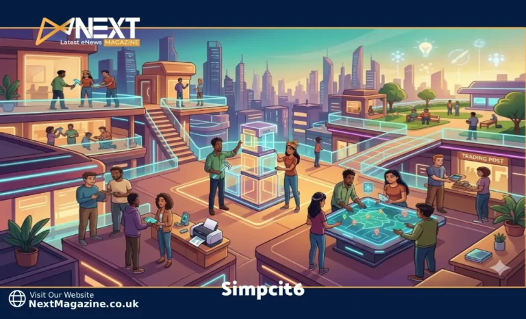 Simpcit6 multiplayer gameplay showing players building and teaming up in a colorful community world