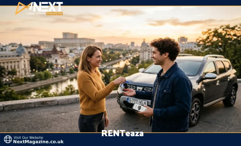 RENTeaza peer-to-peer car rental platform — car owner handing keys to renter in Bucharest Romania