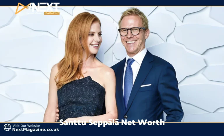 Santtu Seppälä and Sarah Rafferty at a public event in 2026