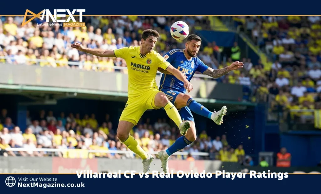 Villarreal CF vs Real Oviedo player ratings match action on the pitch