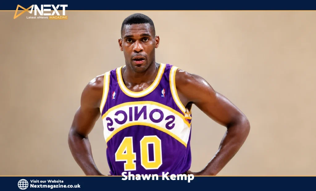 Shawn Kemp former NBA power forward and Seattle SuperSonics star