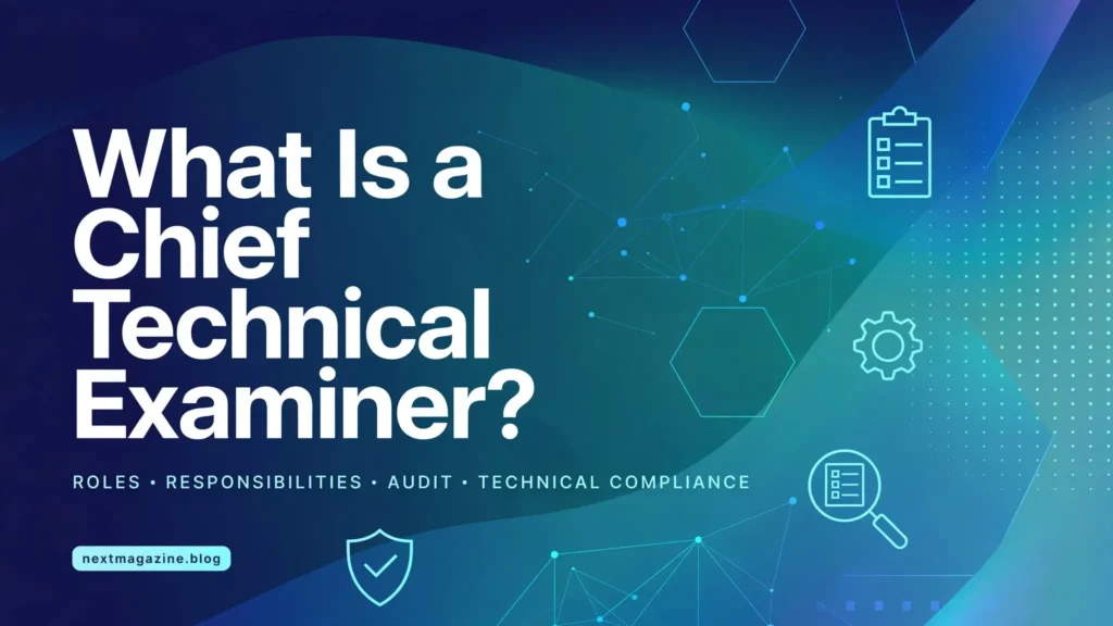 What Is a Chief Technical Examiner? Roles, Salary & Career Path